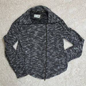Anthropologie Saturday Sunday Cotton Motorcycle Jacket
